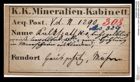 Etiketten zu Calcit (NHMW-MIN-As329)